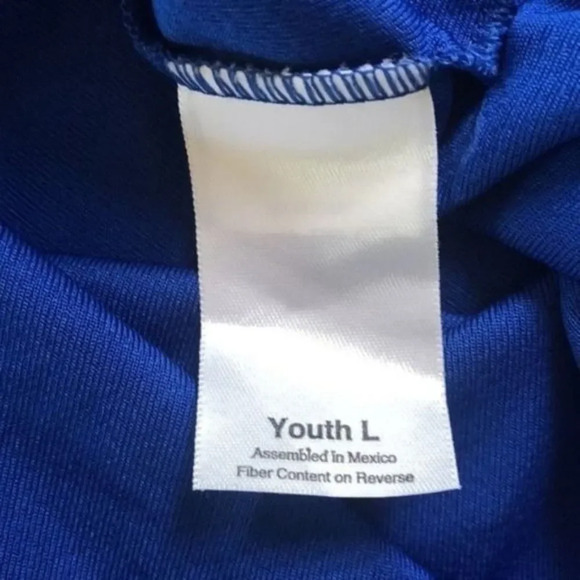 Royal Blue 2 Button Baseball Jersey Sport Athletic T-Shirt - Picture 8 of 12